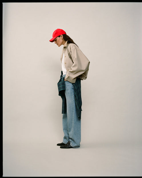 Signature baggy fit denim | classic blue