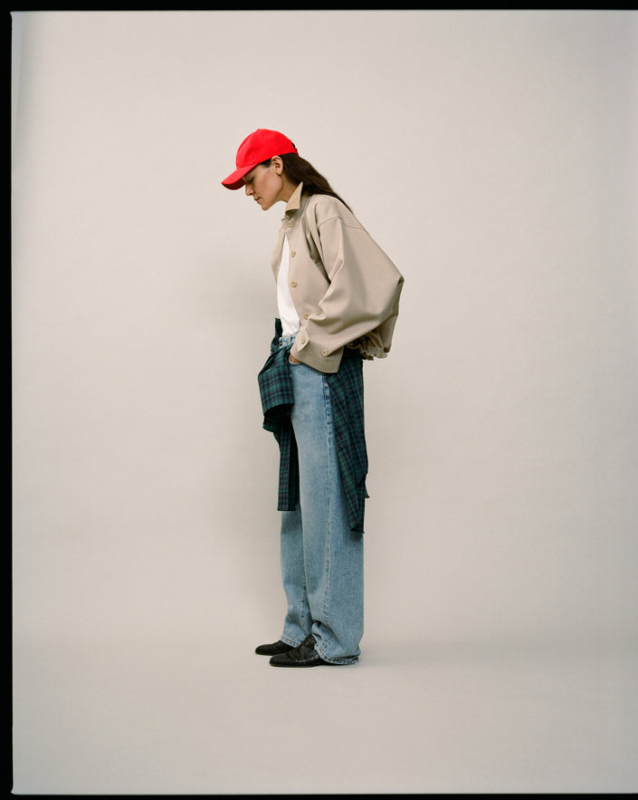 Signature baggy fit denim | classic blue