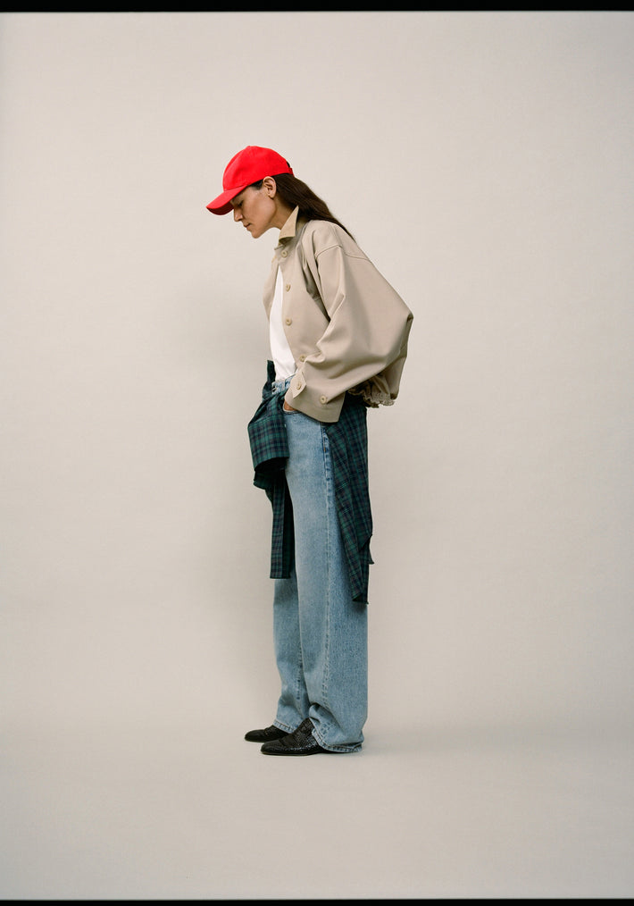 Signature baggy fit denim | classic blue