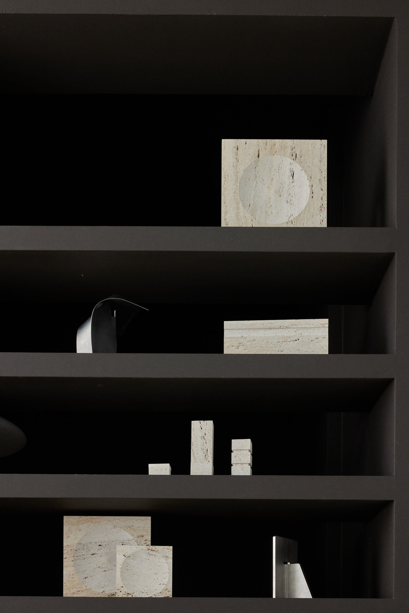 Medium tray | travertine