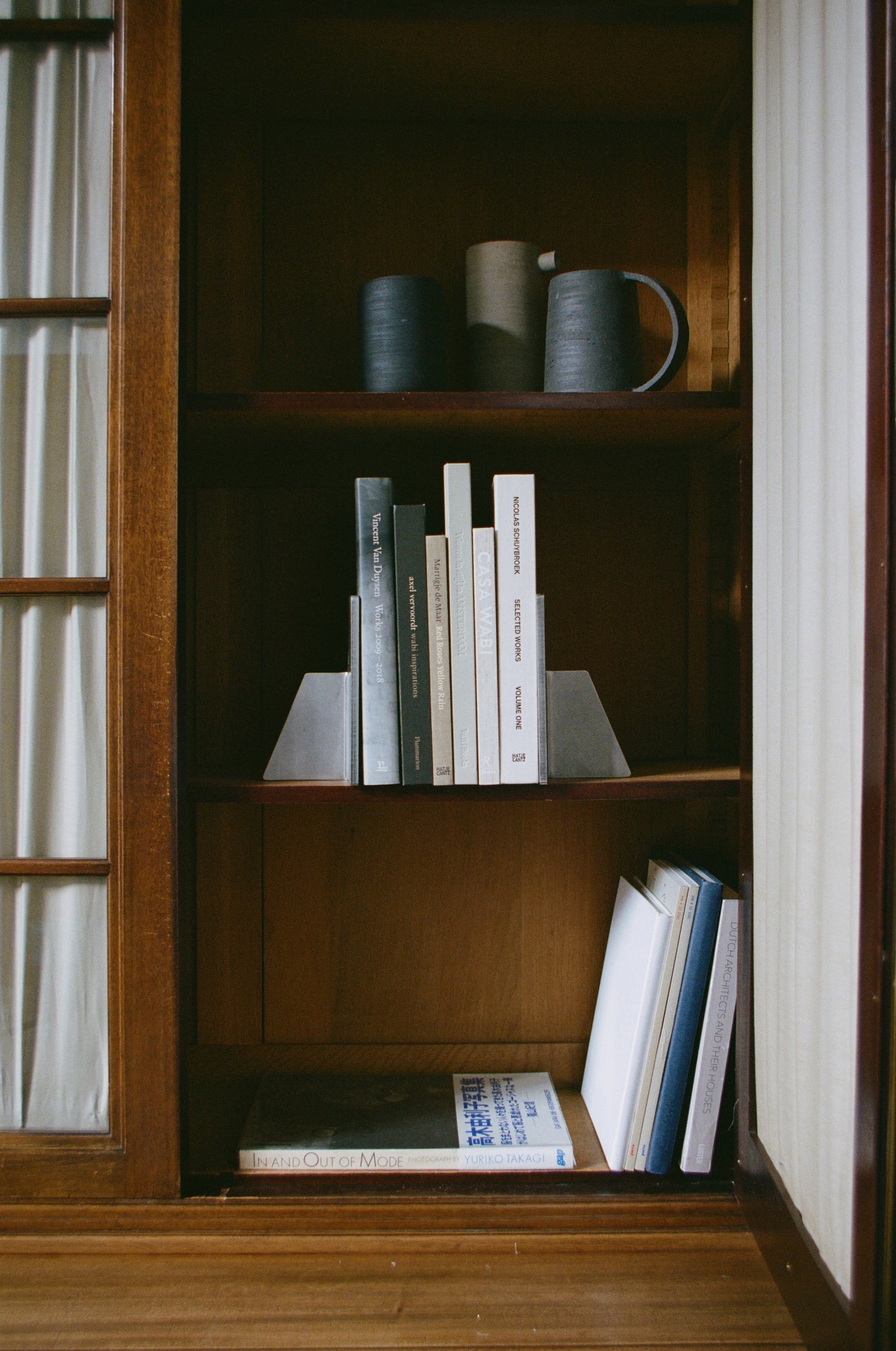 Stainless steel bookends | stainless steel