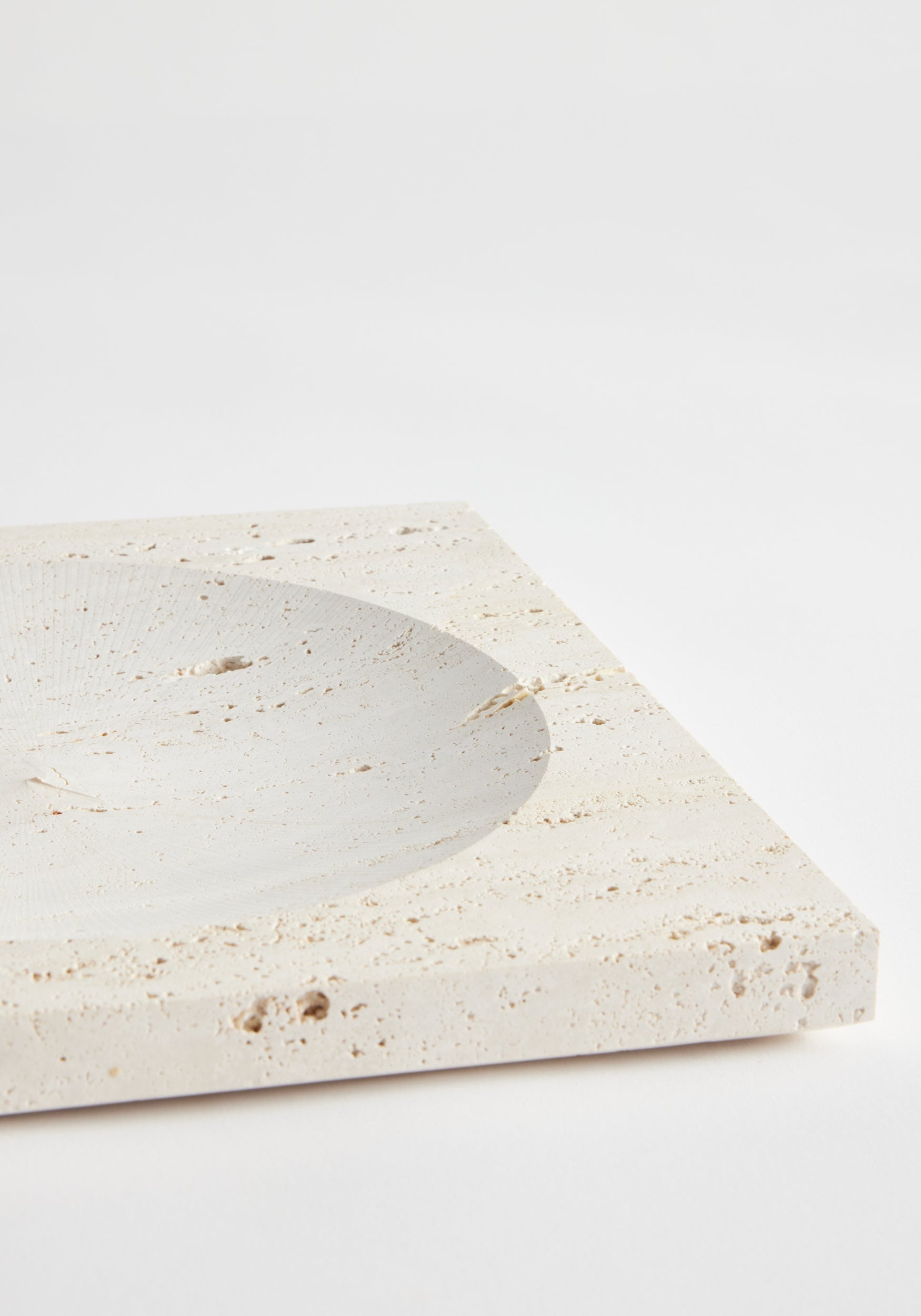Medium tray | travertine