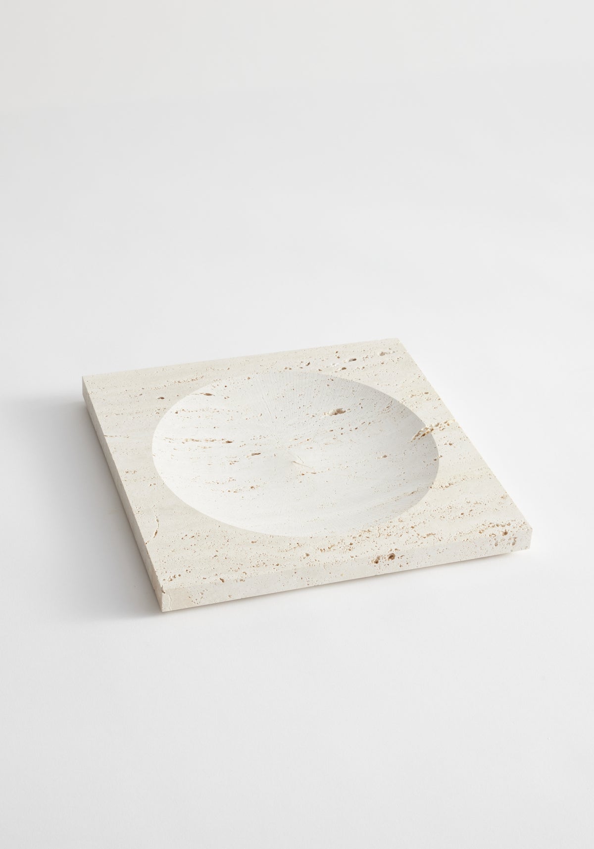 Medium tray | travertine