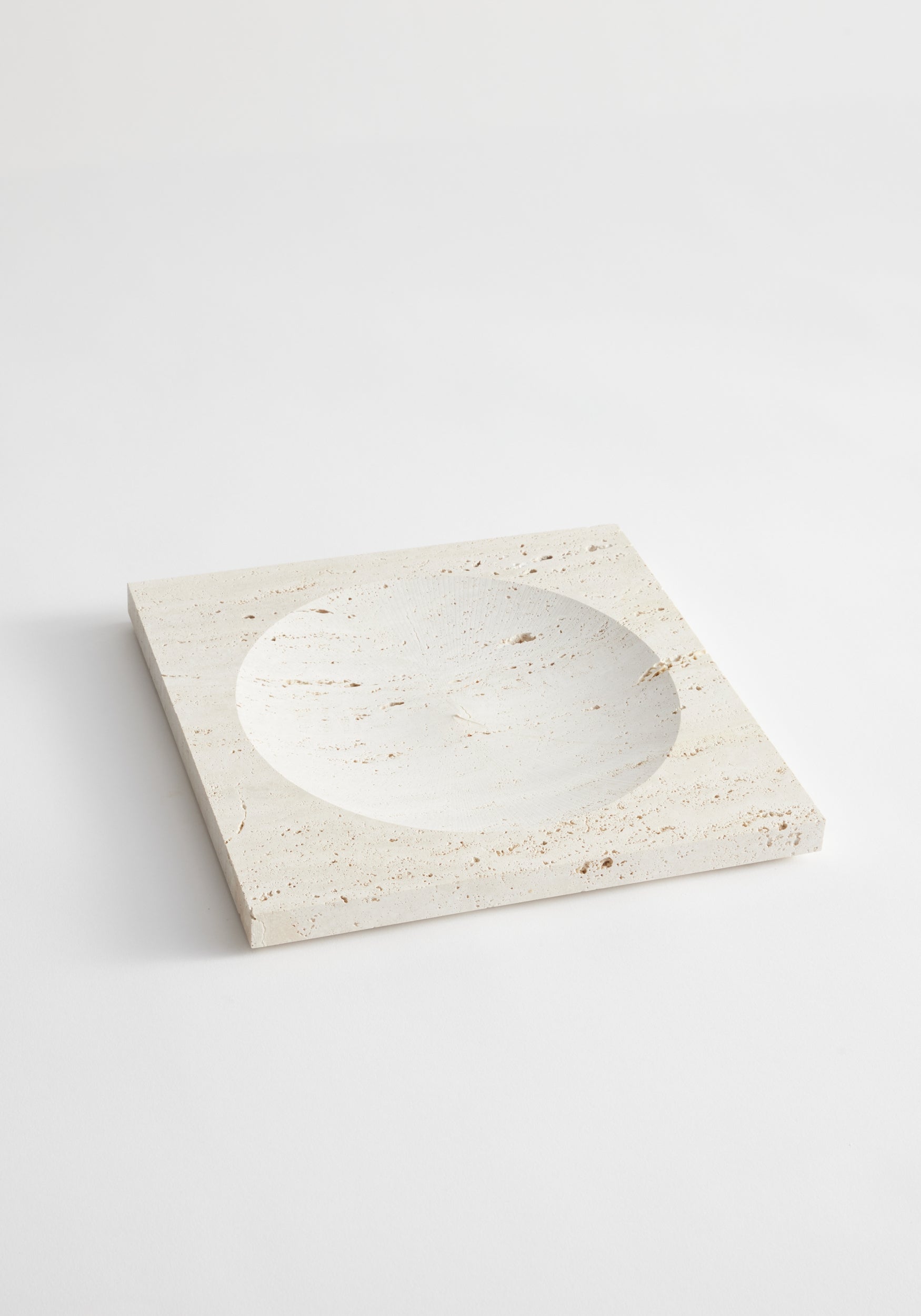 Medium tray | travertine