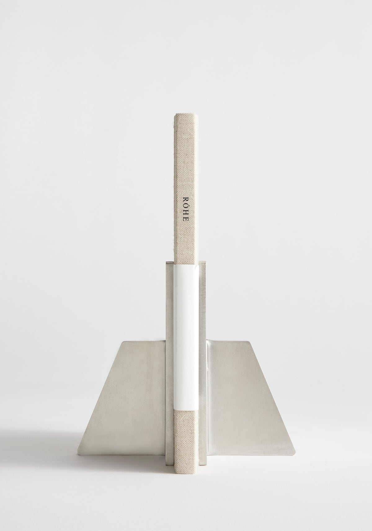 Stainless steel bookends | stainless steel