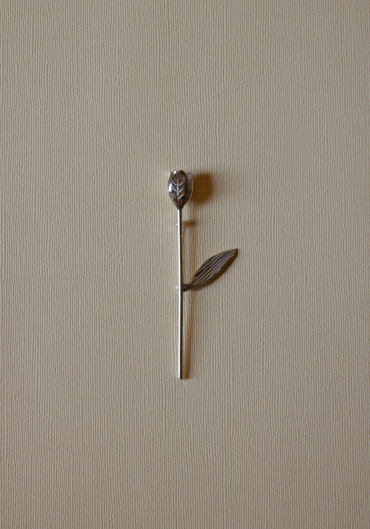 Tulip silver brooch | silver